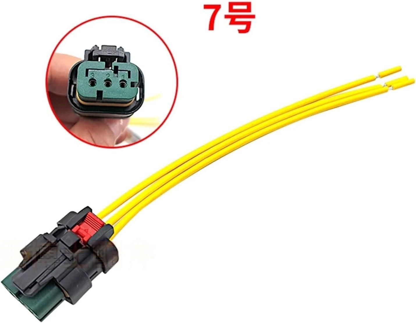 1pcs Excavator Pressure Water Temperature Oil Temperature Sensor Solenoid Valve Throttle Motor(Champagne)