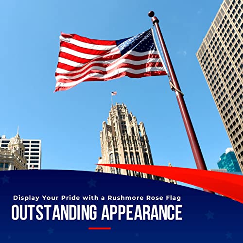 American Flags For Outside 3X5 Made In Usa - Usa Flag, Outdoor Heavy Duty American Flag 3X5 Us Flag With Embroidered Stars And Sewn Stripes 3X5 American Flag For High Wind- All Weather Flags #TOP5