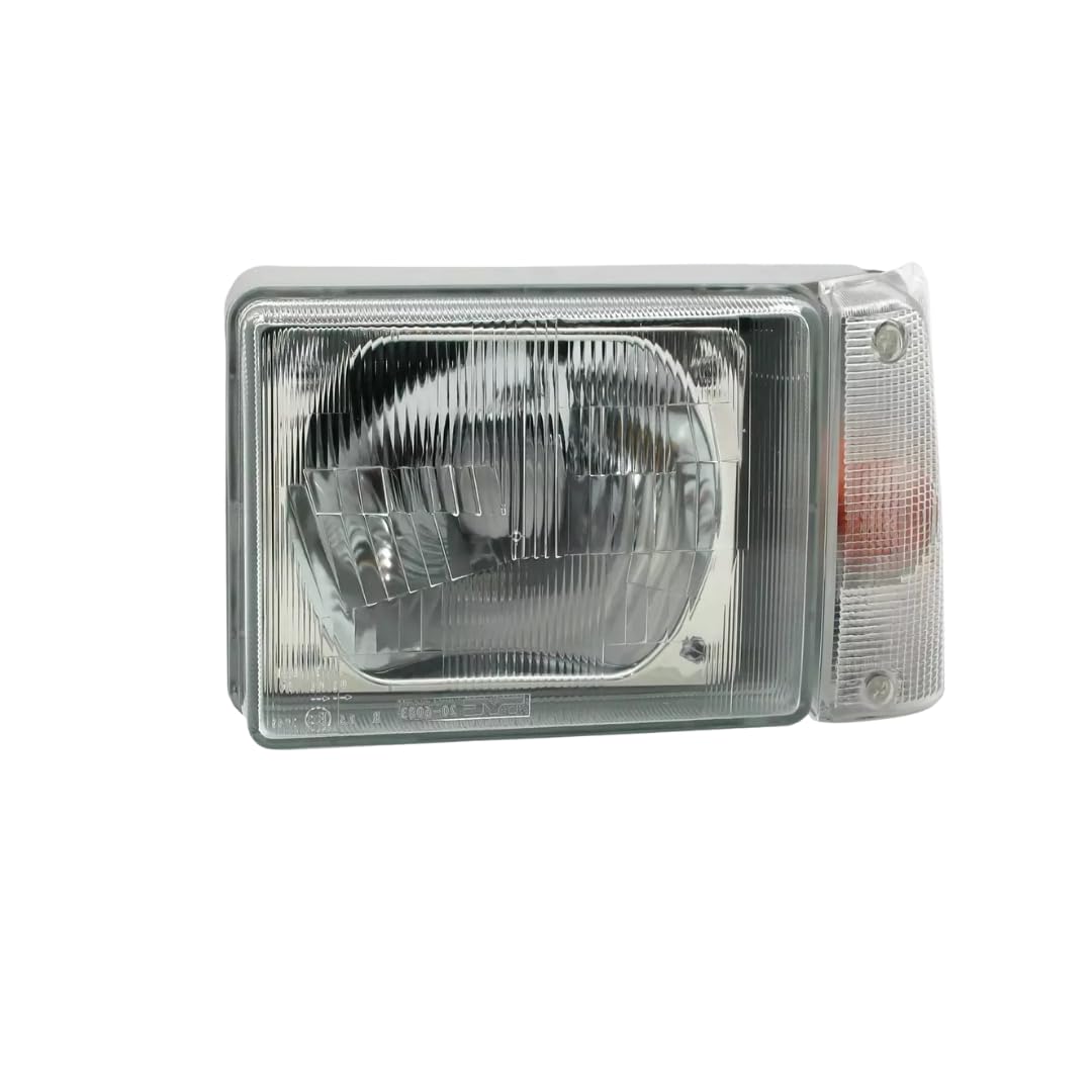 COPPIA FARO PROIETTORE DX-SX COMPATIBILE CON FIAT PANDA 750/900/1.0 ANNO 85>86>AL<02 BIANCO