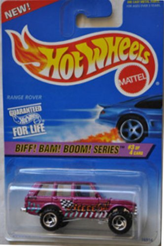 Trouver la Hot Wheels Rage Rover violet manquante de la série Biff Bam Boom
