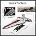 Mould King 21074 MOC Star Destroyer Model, Venator Class Republic Attack Cruiser Building Block Toy, Buildable Toy Model UCS Collector's Toy Kit for Adults 1320 PCS
