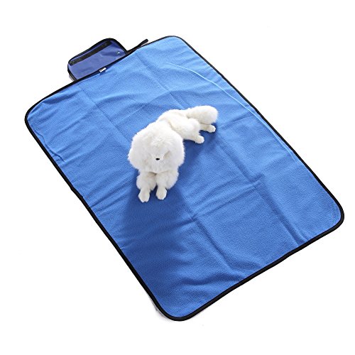 Couverture polaire imperméable YZCIS grand matelas doux pour chien au stade