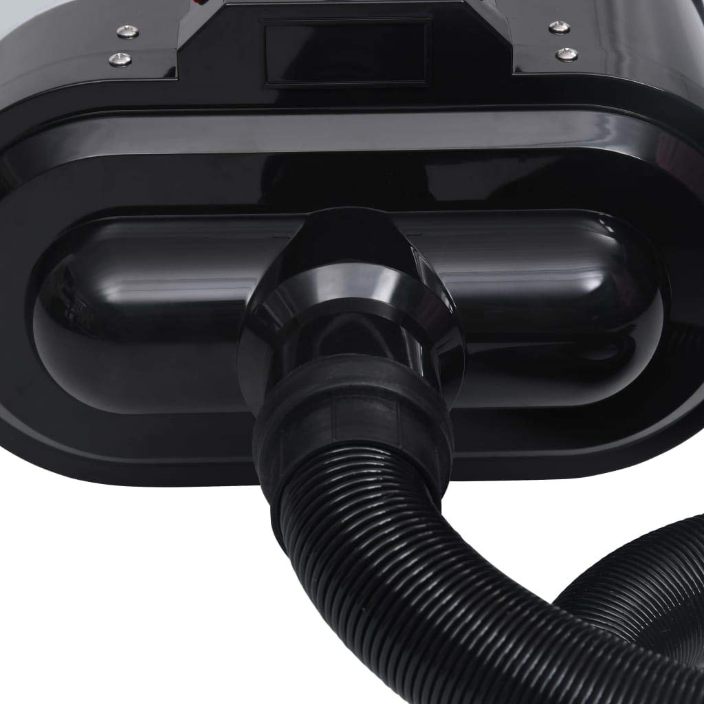 vidaXL Asciugatrice per Animali con Motore Doppio Asciugatore Phon per Animali Domestici Utensili per la Toletta degli Animali Nero