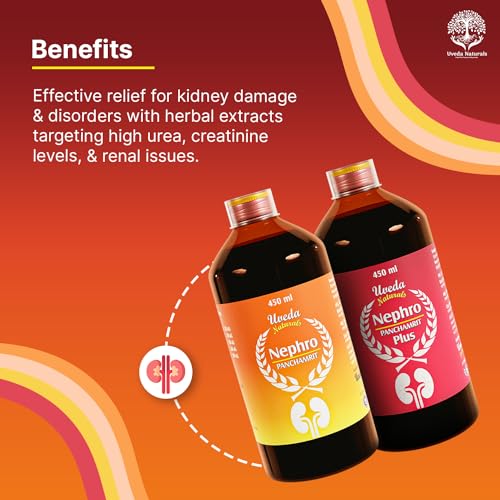 Image of Uveda Naturals Nephro Panchamrit And Panchamrit Plus