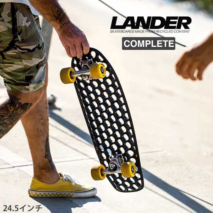 美品　ランダー　スケートボード LANDER ランダースケートボード デッキ 7.75inch THE RIO