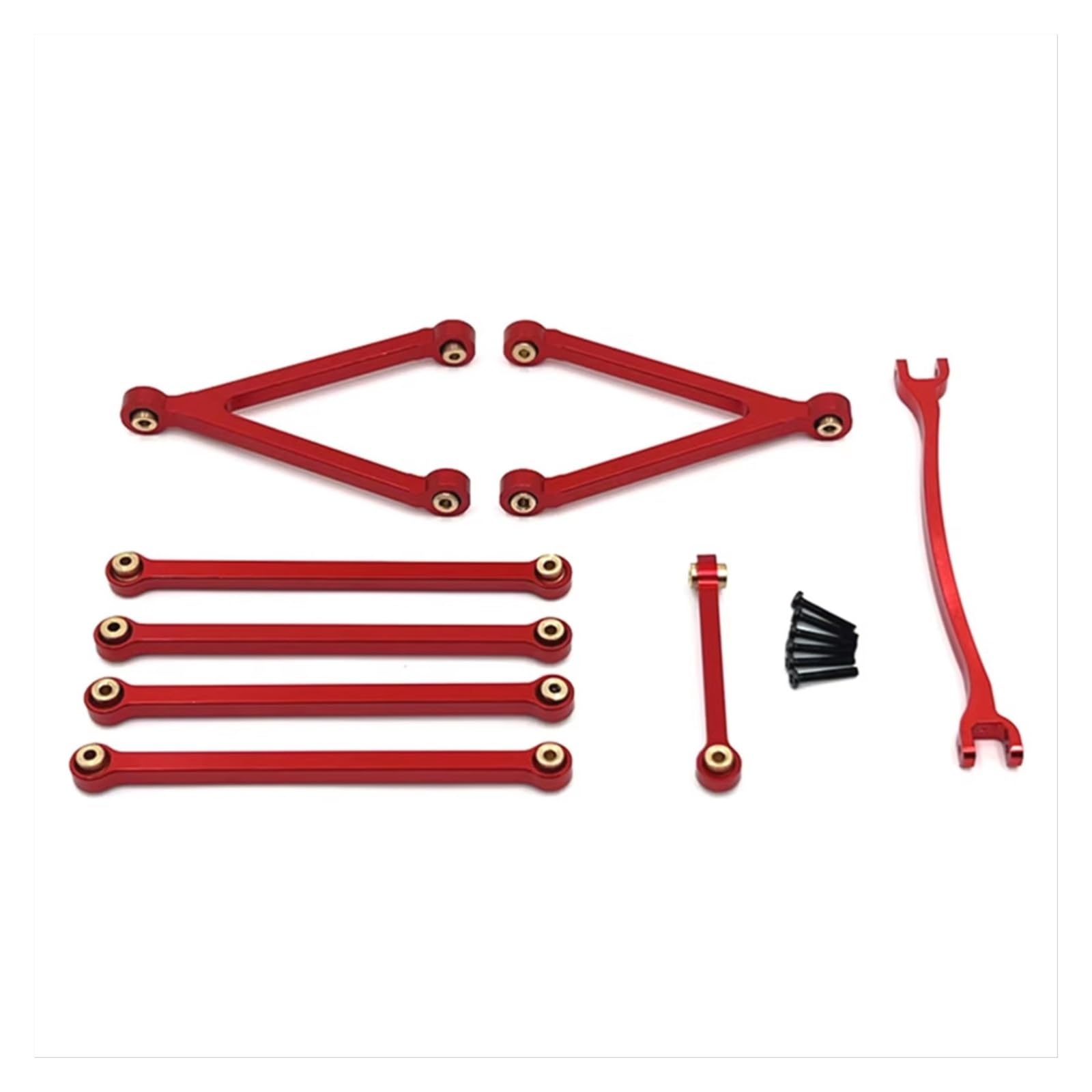 Rc Special Connecting Rod for FMS FCX24M for Camel Cup D90 D110 1/24 Metal Pull Rod Kit RC Car Tracked Vehicles Parts and Accessories Upgrades Replacement and Use