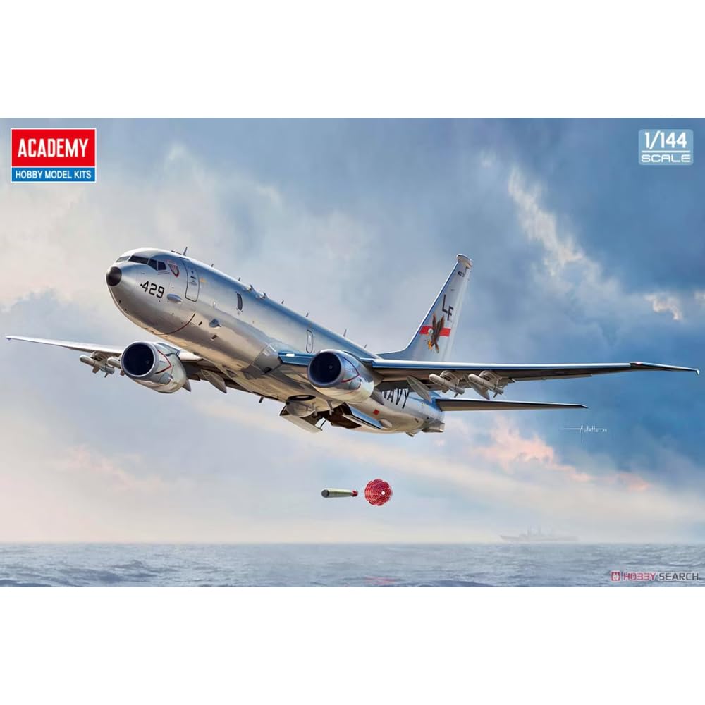 Amazon.com: Academy 492635-1/144 P-8A Poseidon Scale 1:144 : Arts