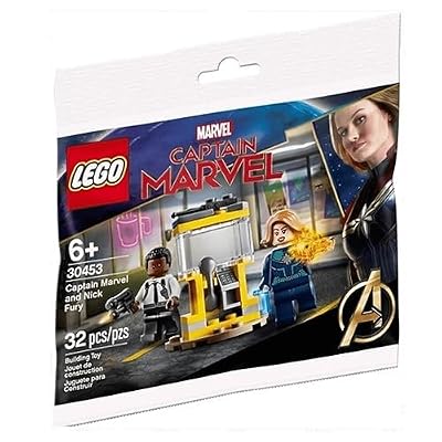 LEGO Marvel Captain Marvel and Nick Fury Limited Edition Polybag (30453) | Ya disponible en tu tienda friki favorita! En mundofriki.es! LEGO Marvel Captain Marvel and Nick Fury Limited Edition Polybag (30453) | Ya disponible en tu tienda friki favorita! En mundofriki.es!