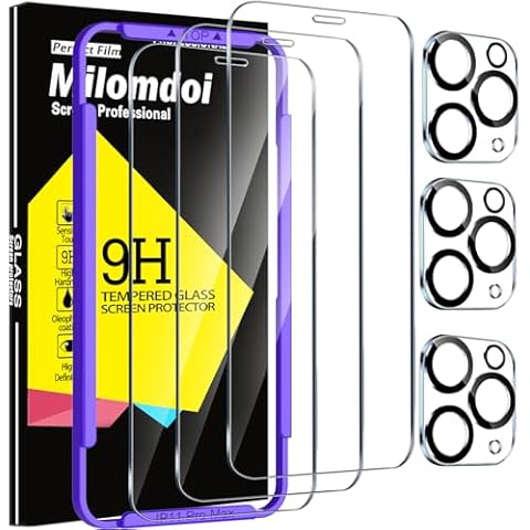 Milomdoi iPhone 11 Pro Max Screen Protector Cover