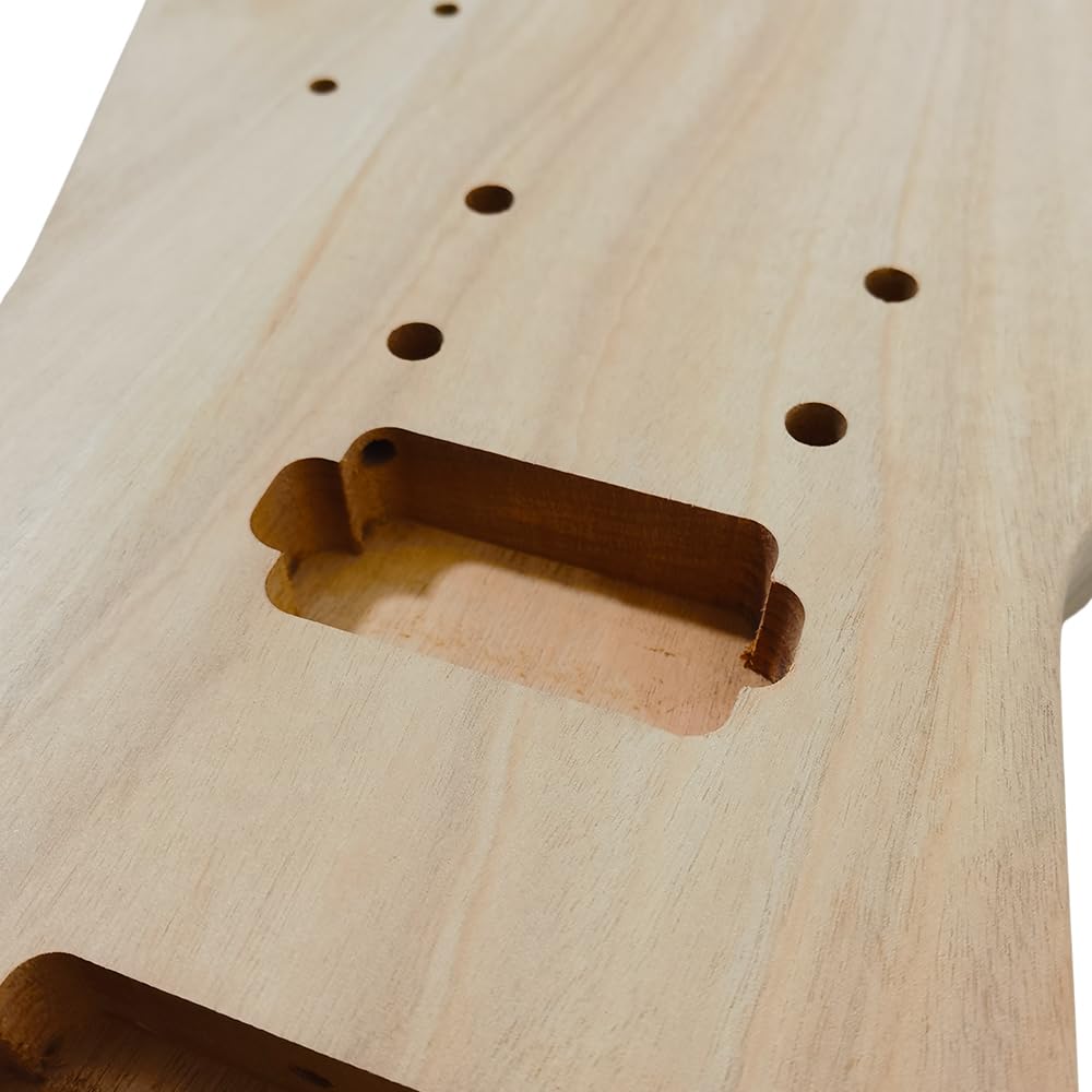 Amazon | WUQIMUSC ギターキット DIY マホガニー ギター ボディ ギター