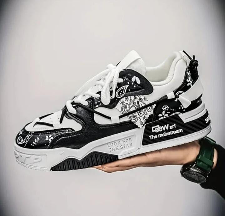 Image of Lightweight Comfort Summer Trendy Walking Outdoor Stylish Sneakers for Men-04-STAR-P