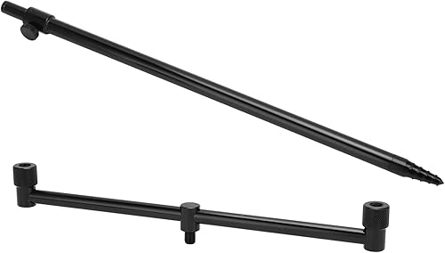 Banco de caña de pescar, banco de caña de pescar, resistente al palo de aleación de aluminio ligero, hilo universal para exteriores para pesca