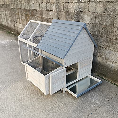 Outdoor-Geflügelkäfige Mit Laufkäfigen Im Hühnerstall, Mehrschichtige Hühnernistkästen Mit Rampen Im Hinterhof… – Bild 5