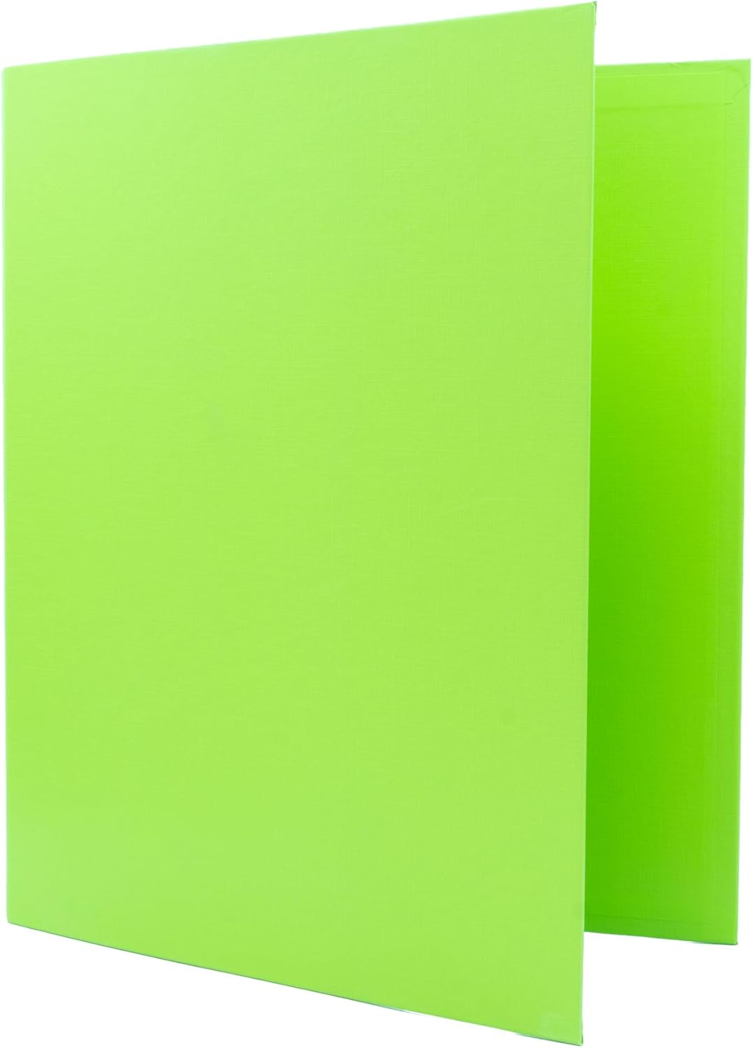 Raylu Paper® - 4 D-Ring Binder 25 mm, A4 File Cabinet with Rings for Storing Documents, A4 Size 33.5 cm High x 26 cm Wide and 4 cm Thick Spine (Light Green)