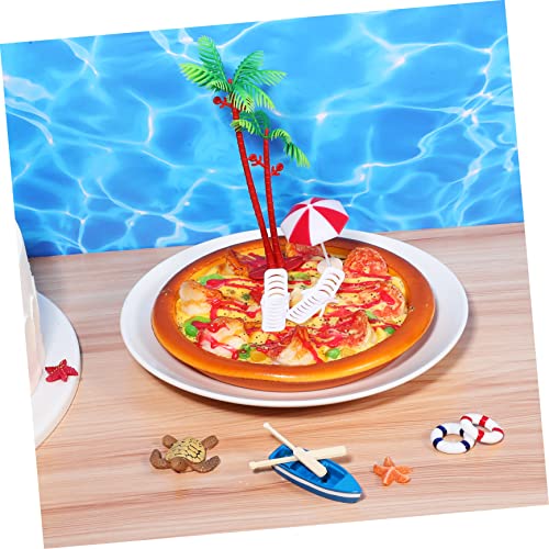 NOLITOY 40 Pçs Enfeites De Decoração De Bolo Decoraciones Para Pasteles Decorações De Bolo De Oceano