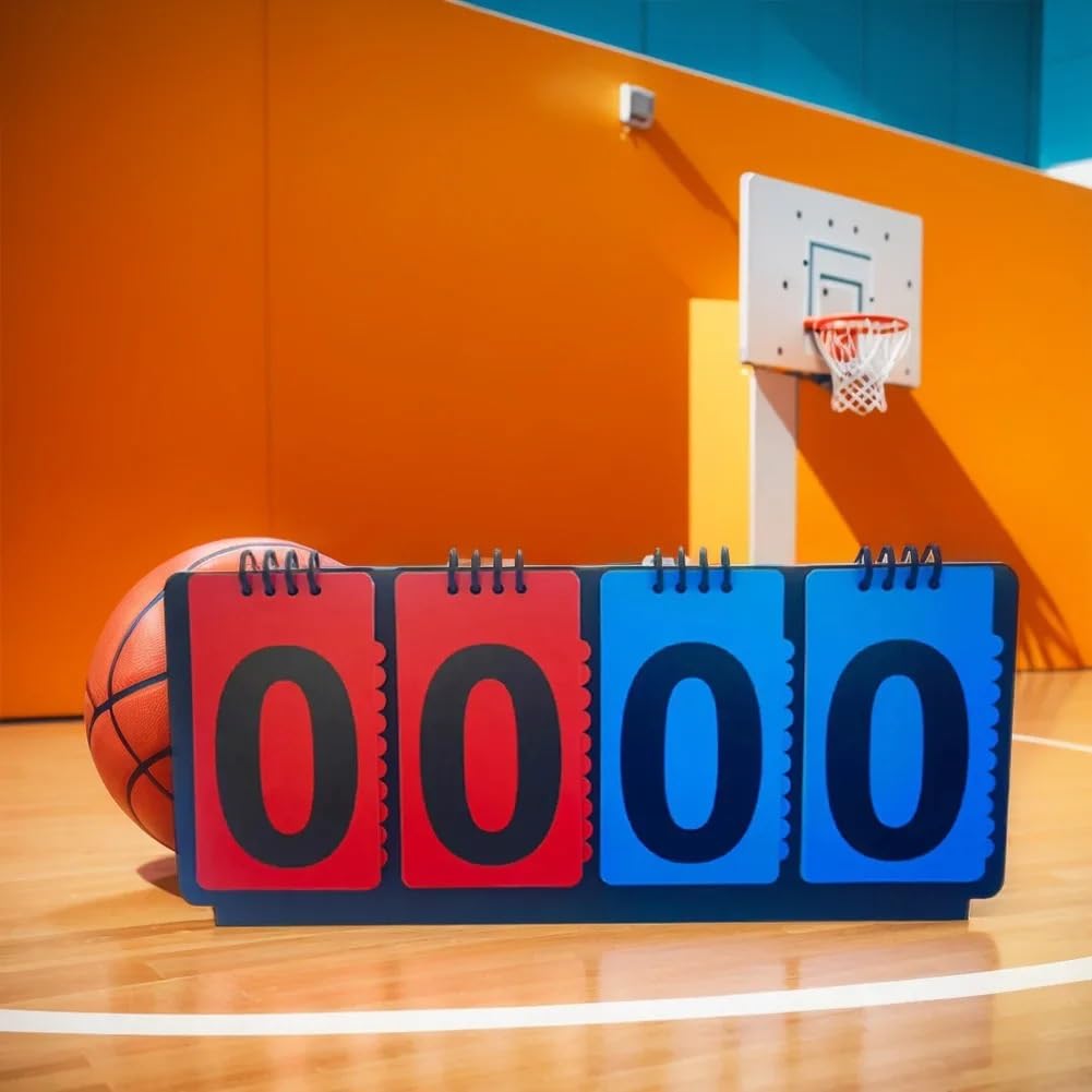 Flipper del punteggio tabellone segnapunti for gli sport di tennis | 4 Digits