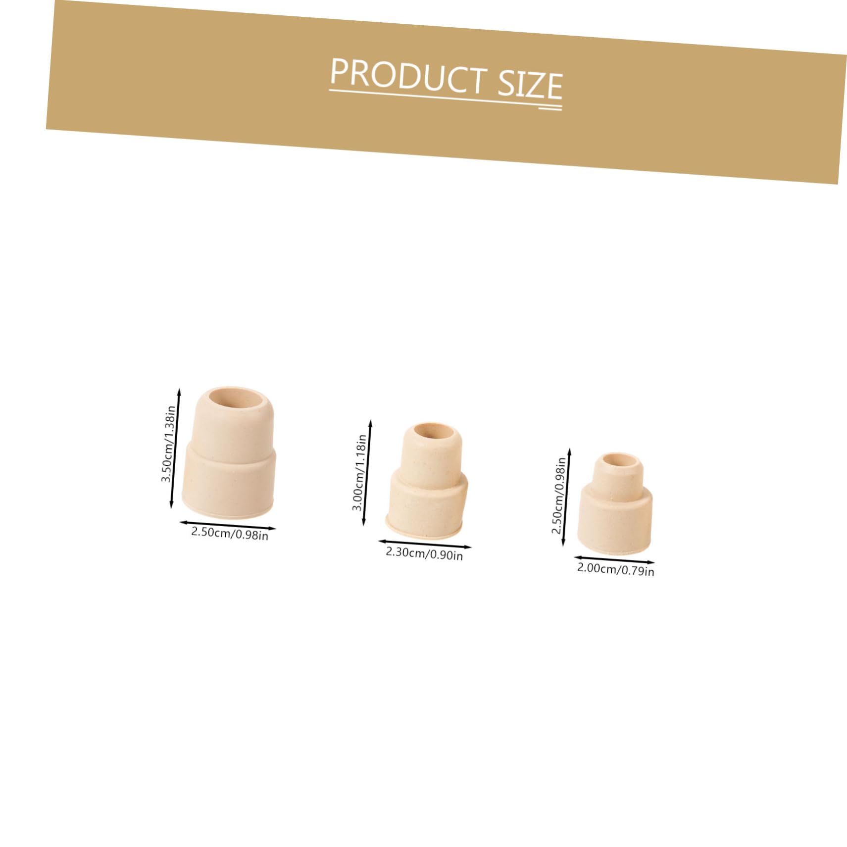 MAGICLULU 4 Ensembles Lot De 4 Compacts Pour Tubes Verrerie Appareils De Laboratoire Tubes À Essai Flacons Pichets Accessoires Pour La Maison Caoutchouc Naturel 30 pièces * 4