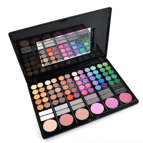 Pro 78 Color Makeup Blush & Eye shadow Powder Palette