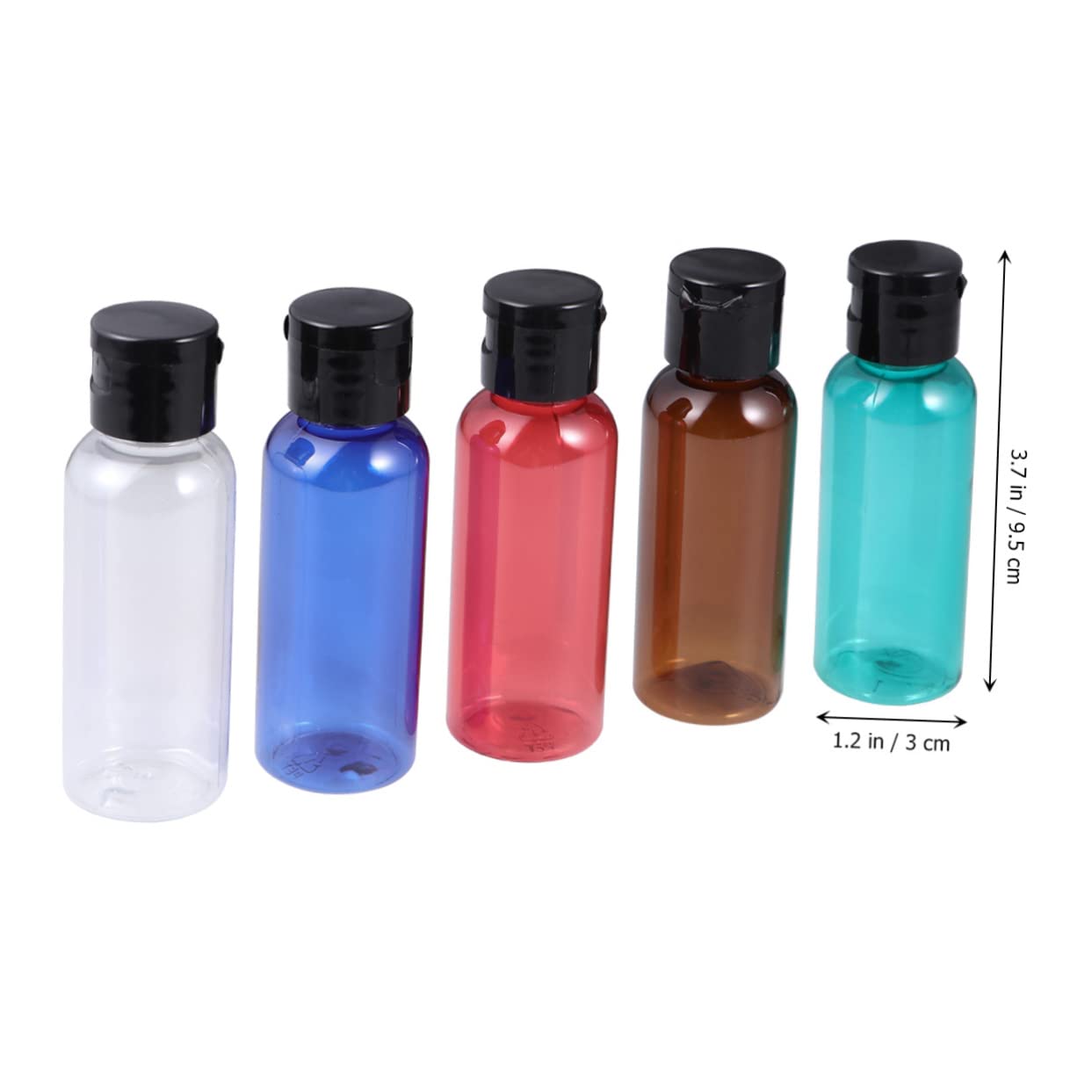 Healeved 3 Set Di Flaconi Ricaricabili Da Viaggio Per Profumi Da 50 Ml Contenitori Da Viaggio Comprimibili Flaconi Secondari Per Dispenser Di Cosmetici 10 Pezzi*3