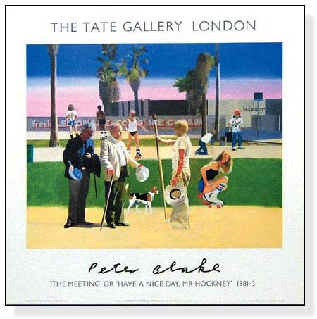 Amazon Co Jp ポスター ピーター ブレイク The Meeting Or Have A Nice Day Mr Hockney ホーム キッチン Amazon Co Jp ポスター ピーター ブレイク The Meeting Or Have A Nice Day Mr Hockney ホーム キッチン
