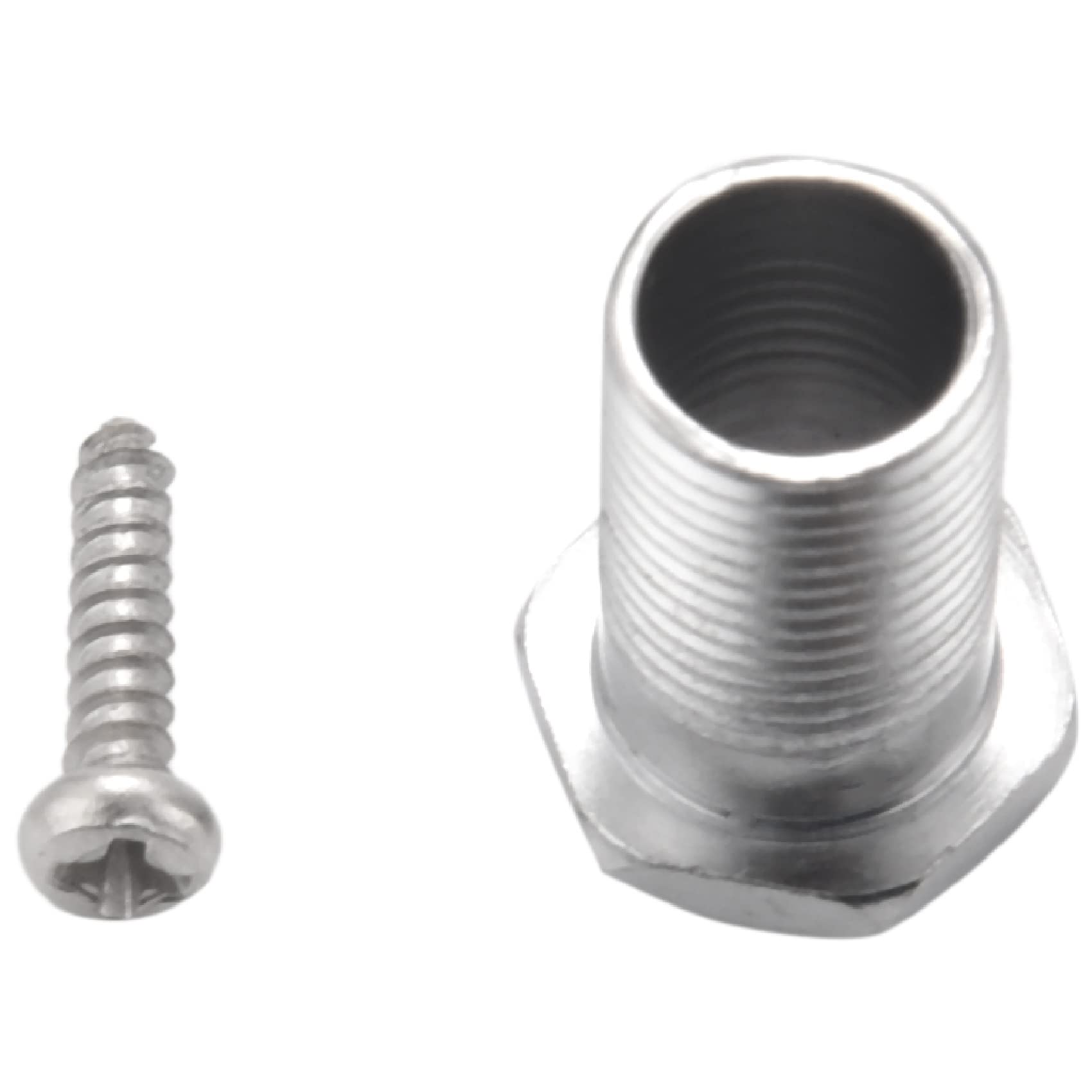 60 Stueck Silber Akustikgitarre Mechaniken Knoepfe Gitarren-Saite Stimmwirbel Tuner (30 Fuer Left + 30 Fuer Rechts)