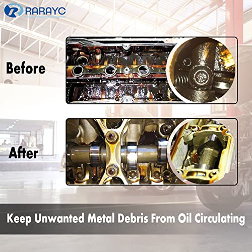 M12 X 1.25 Magnetic Oil Drain Plug Stainless Steel With Crush Washer Gasket For Most Toyota Lexus Nissan Infiniti #TOP4