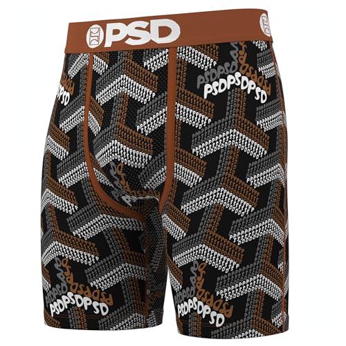PSD Men's Psd Labyrinth Boxer Brief, Multi, M2