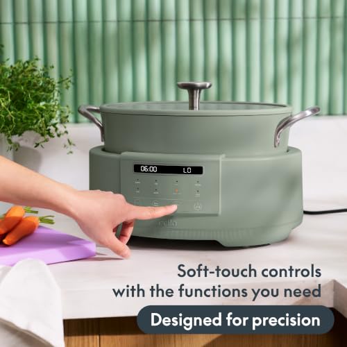 bella Multi 10-in-1 7qt MultiCooker, Non-Toxic, Nonstick Coating, Aloe by BELLA - Used condition - Image 6