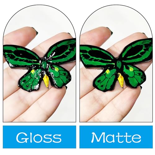 50 ml di smalto per argilla essiccata all'aria, vernice per argilla ad asciugatura all'aria, argilla per asciugatura all'aria, può essere utilizzata per prevenire screpolature, graffi e usura