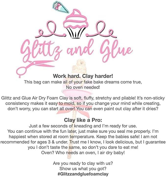 Arcilla firme de espuma seca al aire (negro)