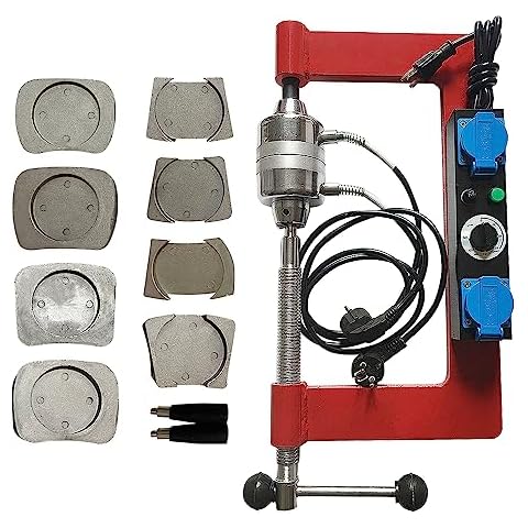 ZXMOTO Tire Auto Repair Machine Kit 110V Spot Tire Vulcanizing Machine Adjustable Height Tower Tire Spread Tool Kit Vulcanizer Garage Equipment 150℃-180℃ Cover