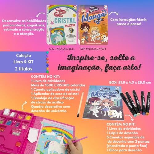 Livro Interativo: Crie sua Arte com Cristal