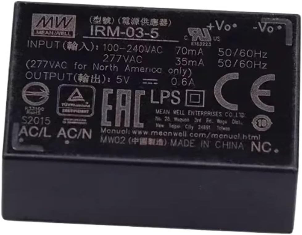 IRM-03-5 3W Single Output Encapsulated Type IRM-03 5V 600mA
