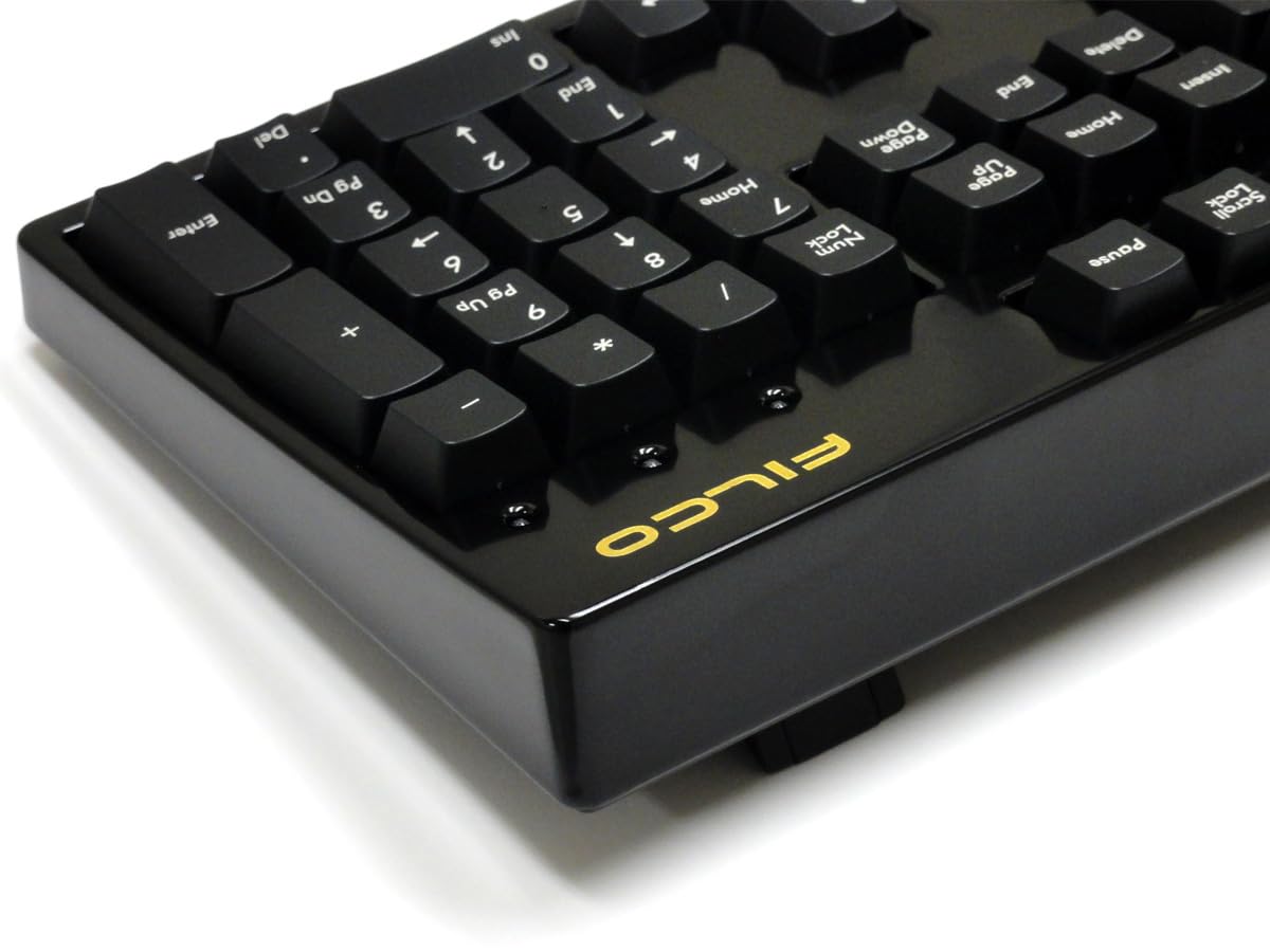 Amazon | FILCO Majestouch ＋ フルサイズ 静音赤軸 漆黒七分艶 日本語