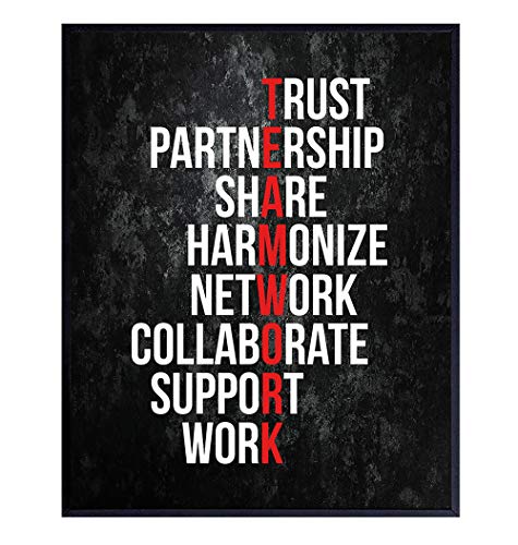 Motivational-Office-Wall-Art-Decor-8x10-Decoration-for-Business-Home-Apartment-Great-Inspirational-Gift-for-Entrepreneur-Executive-Manager-Team-Leader-Unframed-Poster-Picture