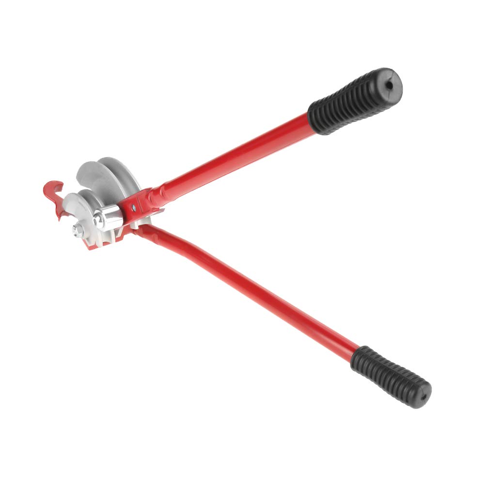 lyrlody Dobladora Manual de Tubos con Trinquete, Herramienta para Tubos de 15mm y 22mm, para Tubos de Cobre y Aluminio