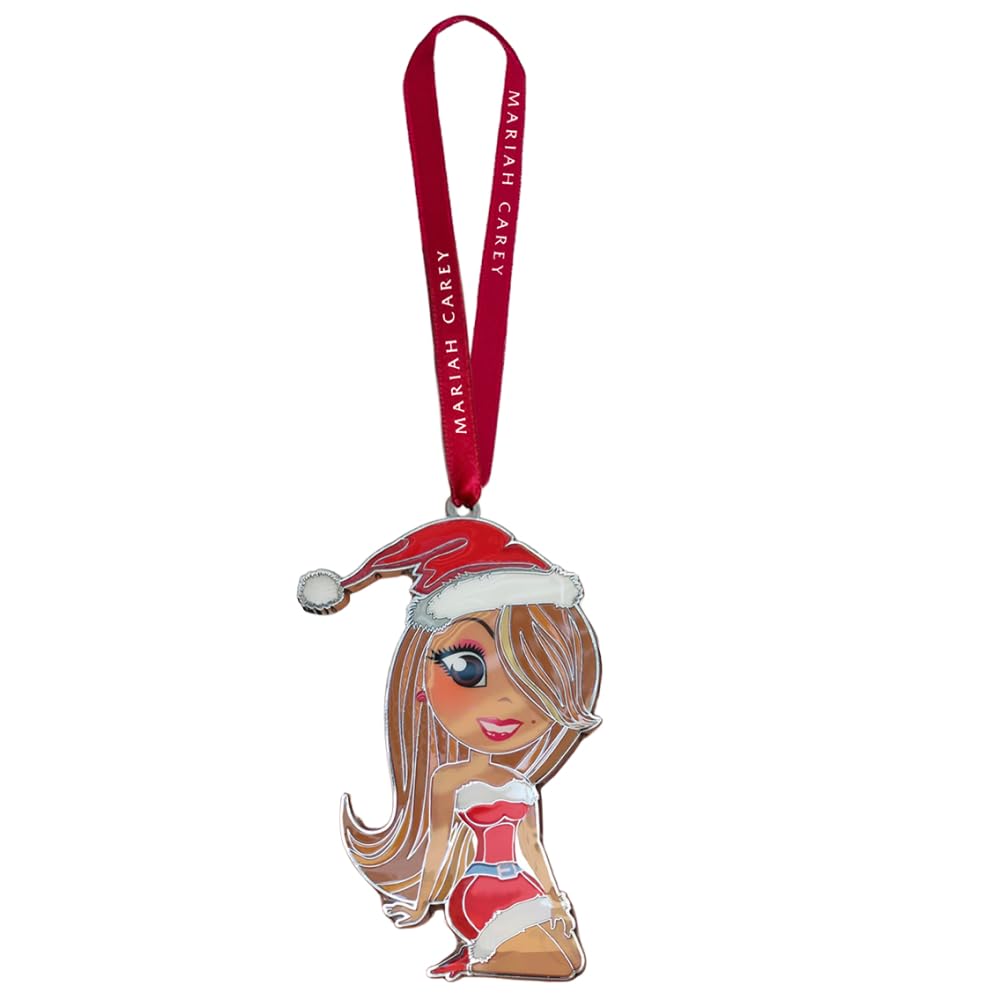 Mariah Carey Official Metal Christmas Decoration