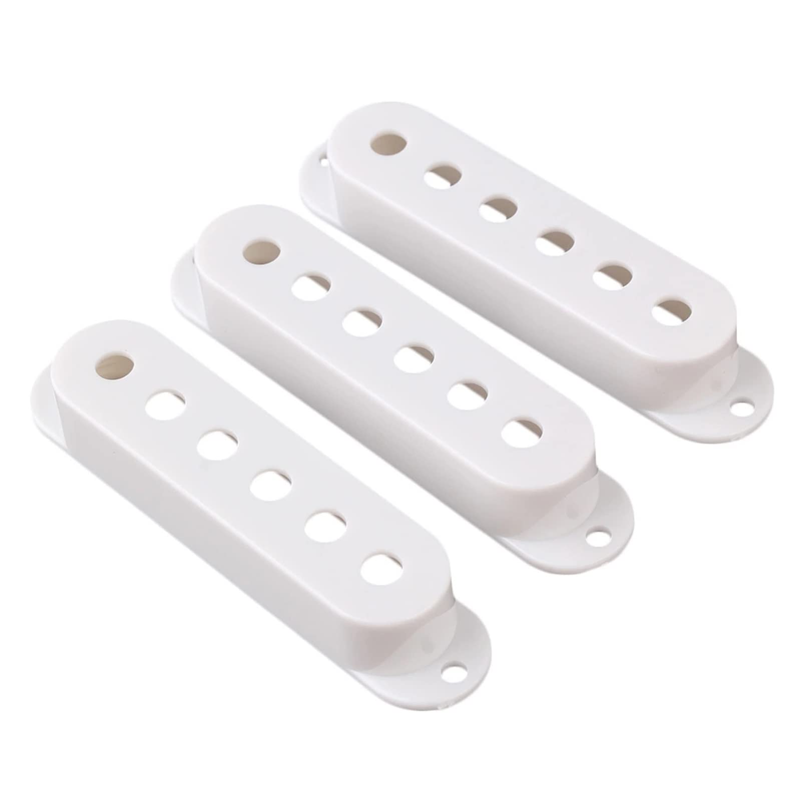 Amazon.co.jp: 3 個エレキギターシングルコイルピックアップカバー 50
