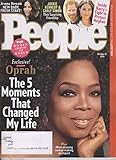 People October 21, 2019 Oprah The 5 Moments That Changed My Life - Women Changing the World