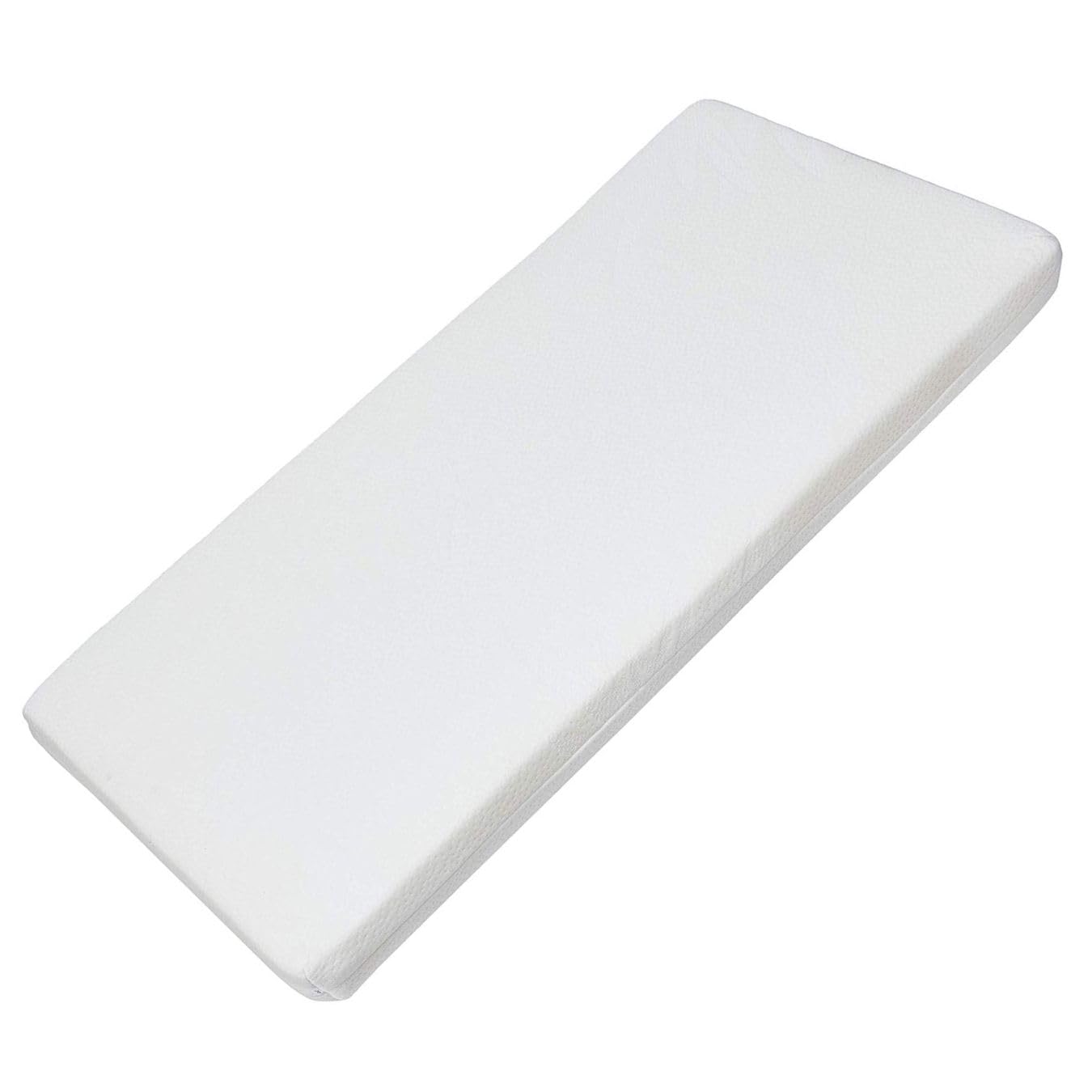 Easy Dort Materac dziecięcy 50x86 cm | Kołyska lub łóżeczko dziecięce | Wyprodukowano we Francji | Lato i zima | Dwustronny | Bardzo wygodny | Pokrowiec bambusowy | Oeko tex® | Biały |
