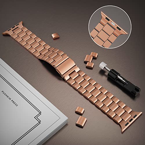 owlohld Metal Straps Compatible with Apple Watch Strp 42mm 44mm 45mm 49mm - Image 4