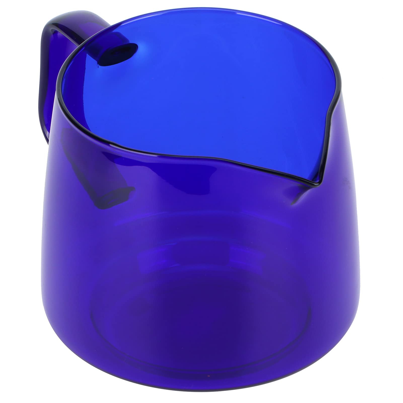 TOPINCN Caffettiera in vetro borosilicato per uso domestico, per condivisione del caffè, tè, acqua, 550 ml (blu)