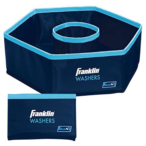 Image of Franklin Sports Washer Set - (2) 12 inch x 12 inch Folding Targets - Portable Fun - Perfect for Beach, Tailgating, Parties - Replacement Bottle Cap Washers