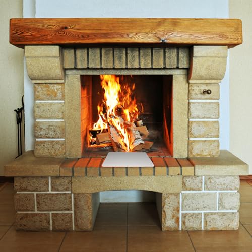 Panneau en fibre céramique pour poêle à bois et isolation maison