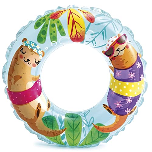 Image of Toyshine 24'' Pack of 3 Pool Rings, Baby Pool, Swimming Rings for Kids, Inflatable Tubes, Summer Fun Water Toys for Kids, Party Fun, Beach Outdoor Party Supplies (Mix Design)