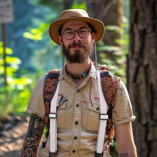Image of JEMYGINS Hidden Suspenders for Men Under Clothes - Free Yourself from Troublesome Waistbands