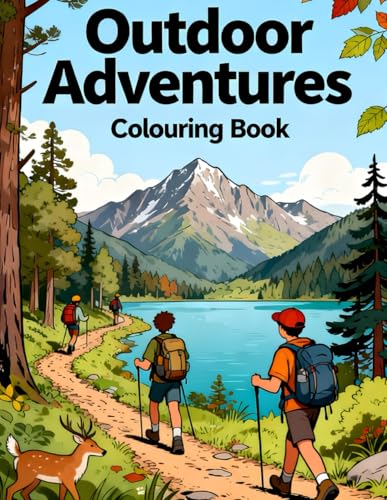 Outdoor Adventures: Colouring Book