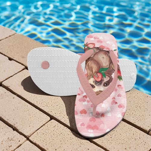 Doojoayie Girls Sandals Kid Flip Flops Cute Children Beach Sandals Kids Shower Shoes3
