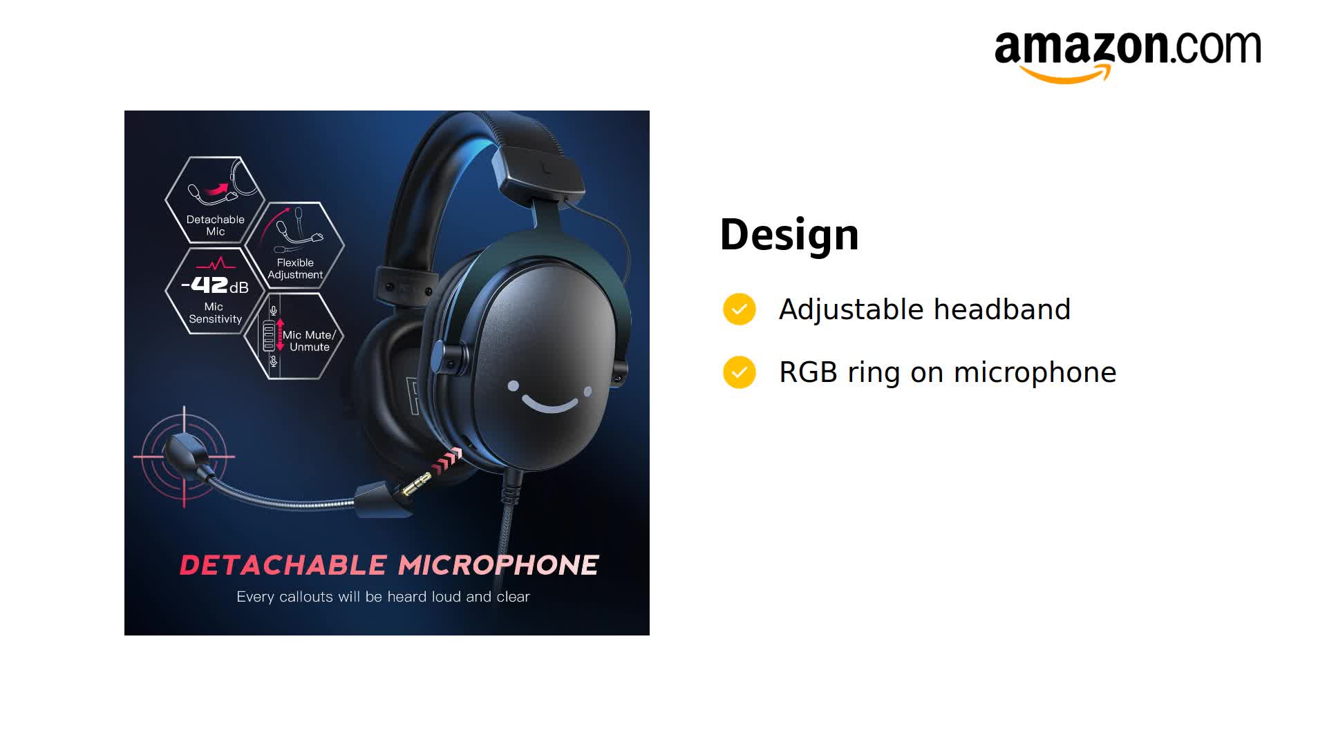 Amazon.com: FIFINE Gaming Headset and XLR Dynamic Microphone