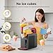 AAOBOSI Slushie Machine for Home, Frozen Drink Machine with Cookbook, Margarita Machine with 6 Presets Programs, No Ice Needed, Auto Cleaning, Slushy Maker for Frozen Margaritas, Cocktails, Frappés
